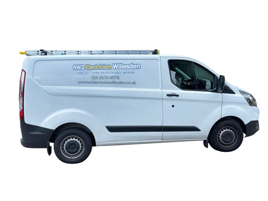 NW2 Electrician Willesden van